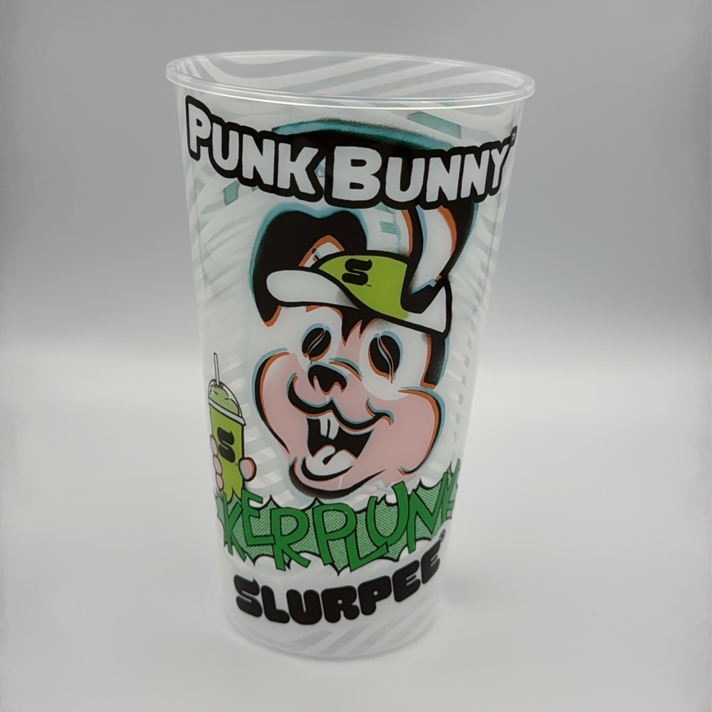 7-Eleven Green Day Punk‎ Bunny Kerplunk Slurpee Cup 7” Plastic NEW